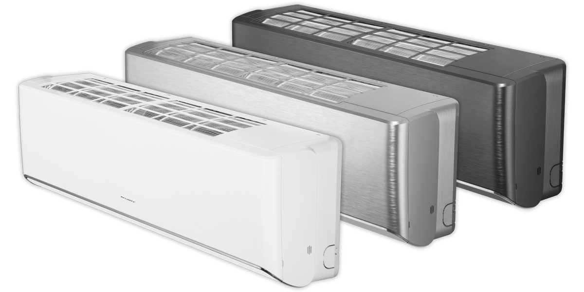 Инверторен климатик Gree AIRY GWH09AVCXB-K6DNA1B Silver, 9000 BTU , WiFi, клас А+++