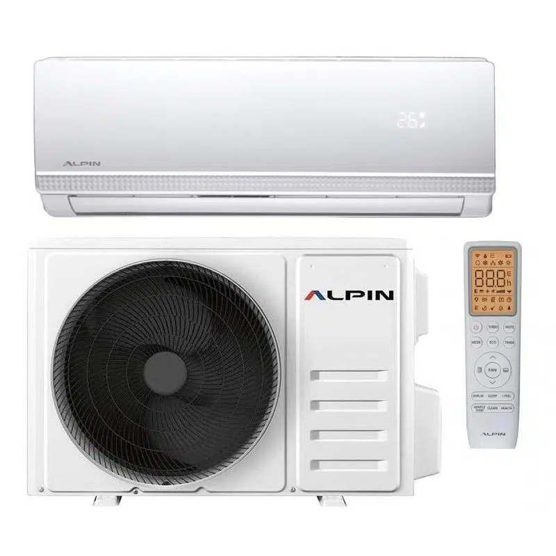 Инверторен климатик Alpin Eco ASW-70TEVI, 24000 BTU, Клас A++