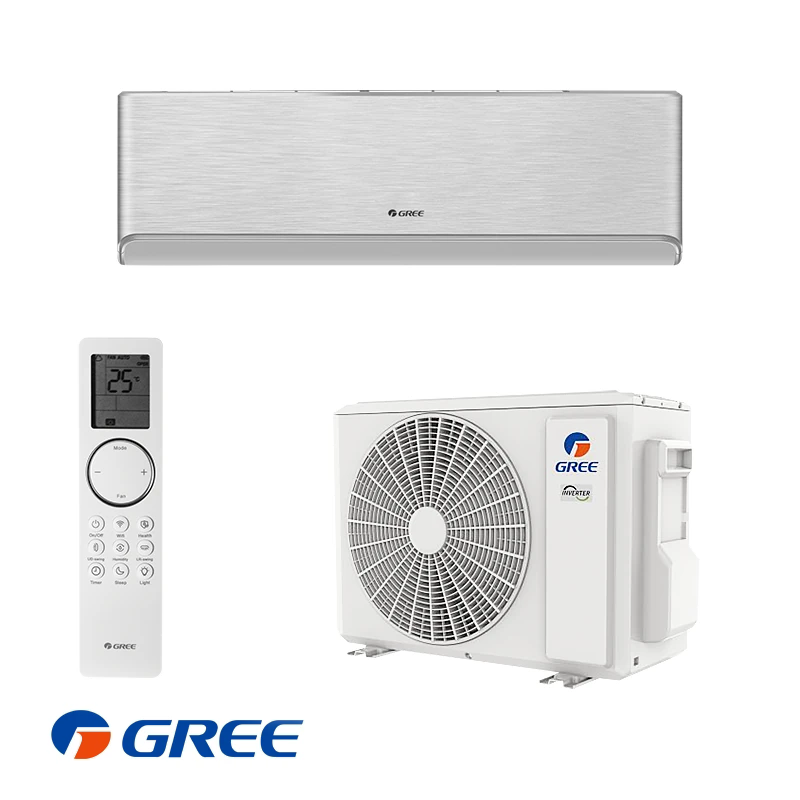 Инверторен климатик Gree AIRY GWH24AVEXF-K6DNA1A Silver, 24000 BTU , WiFi, клас А+++