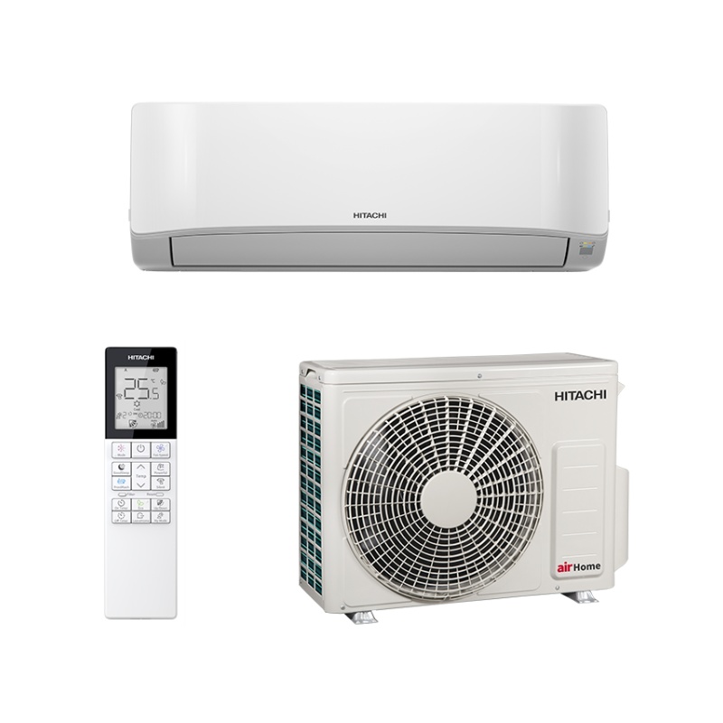 Инверторен климатик Hitachi airHome 400 RAK-DJ25PHAE/RAC-DJ25PHAE, 9000 BTU, клас А++, WiFi